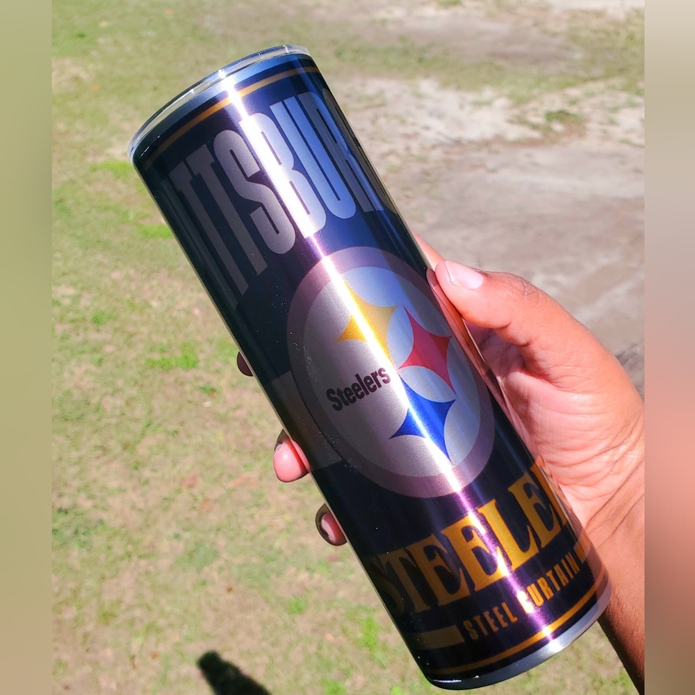 Pittsburgh Steelers 20oz Stainless Steel Tumbler